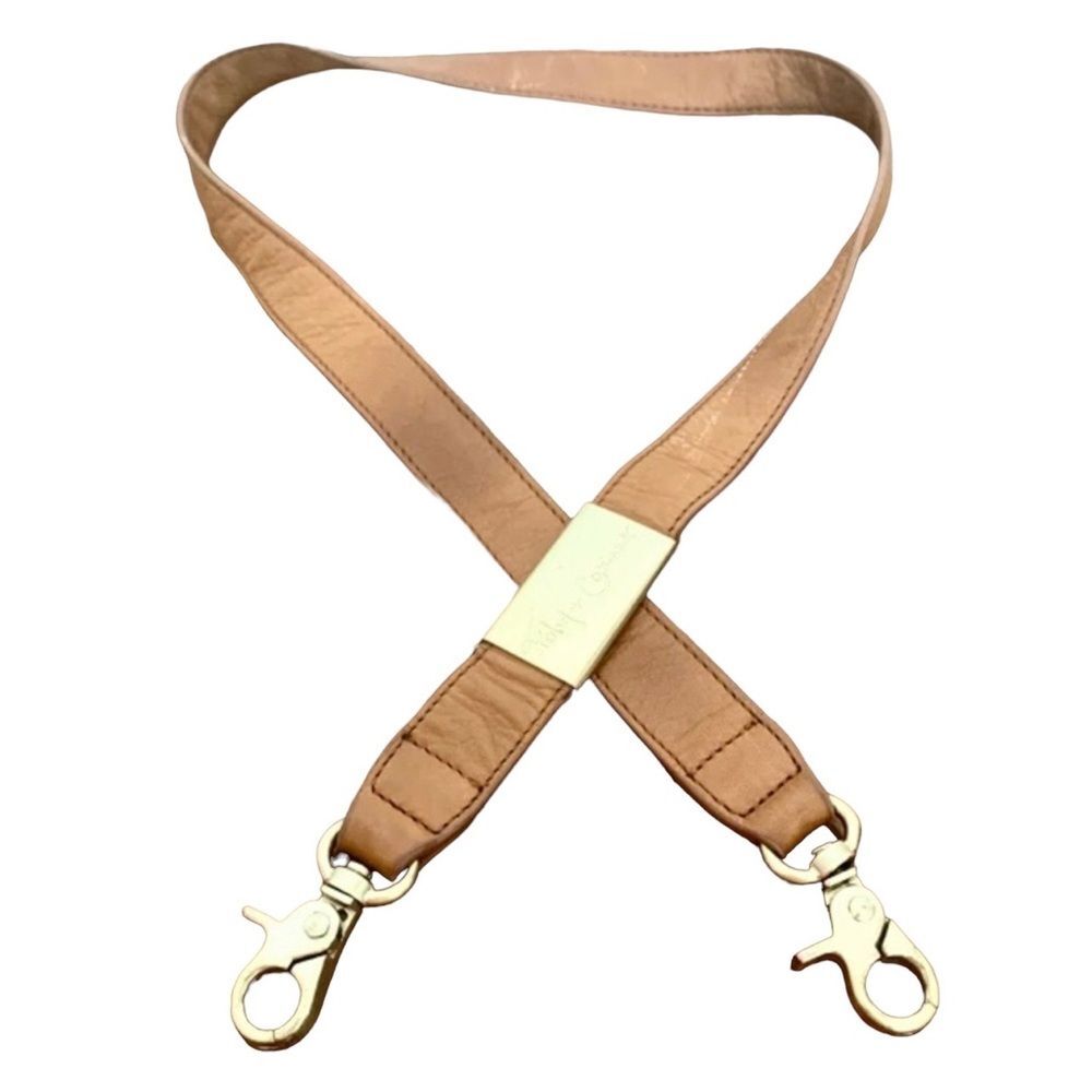 Foley & Corinna Tan‎ Pebbled Travel Crossbody Handbag Strap